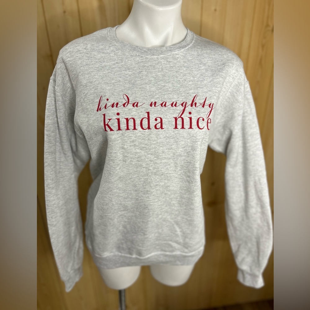 “Kinda Naughty Kinda Nice” Crewneck